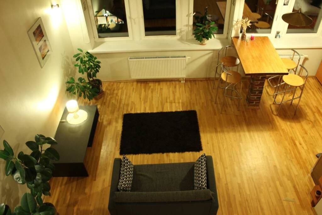 Апартаменты Penthouse Apartment with Great Panoramic City View Вильнюс-15