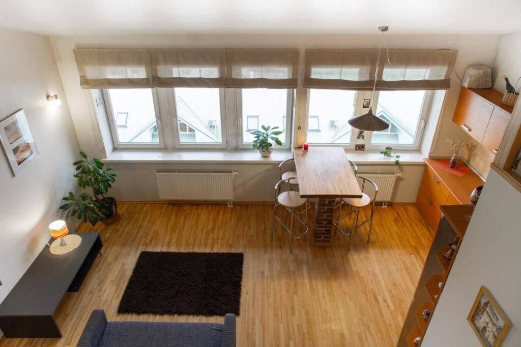 Апартаменты Penthouse Apartment with Great Panoramic City View Вильнюс-51