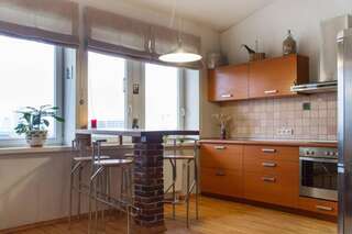 Апартаменты Penthouse Apartment with Great Panoramic City View Вильнюс Апартаменты с 1 спальней-35