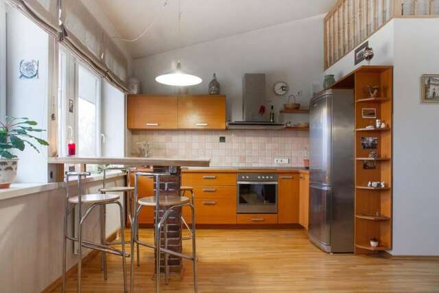 Апартаменты Penthouse Apartment with Great Panoramic City View Вильнюс-28
