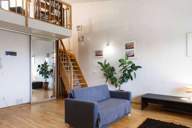 Апартаменты Penthouse Apartment with Great Panoramic City View Вильнюс-29