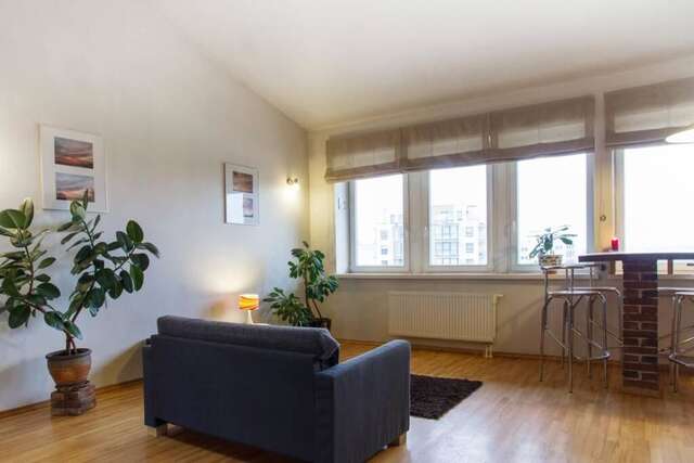 Апартаменты Penthouse Apartment with Great Panoramic City View Вильнюс-92
